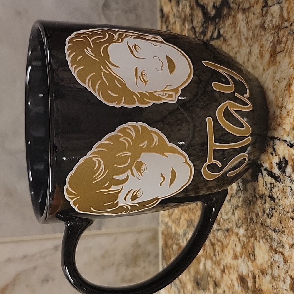 Golden Girls Stsy Golden Black Mug - Picture 3 of 5